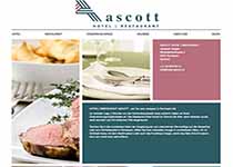 Website Hotel Ascott in Rombach